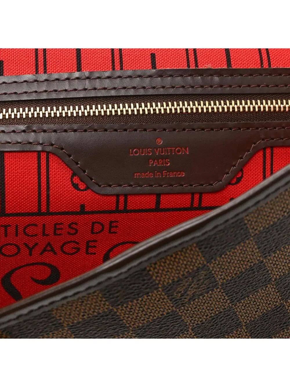 Louis Vuitton Damier Ebene Neverfull Pm #322693L15B